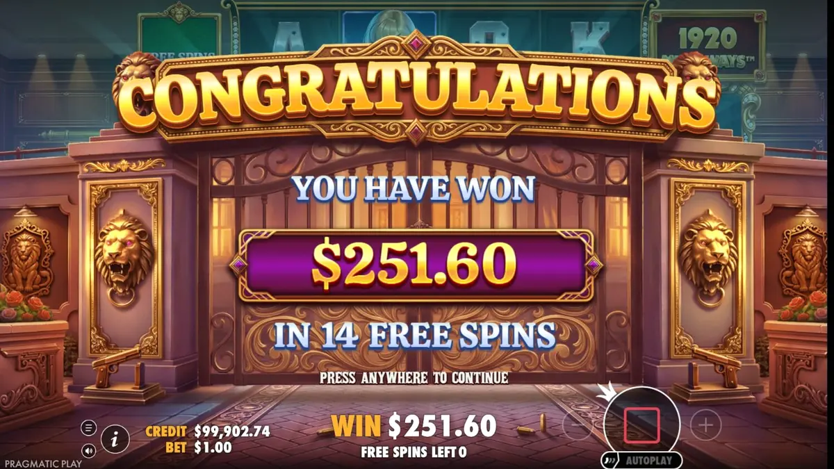 Tampilan visual slot Mini Mafia Megaways dengan tema mafia kartun